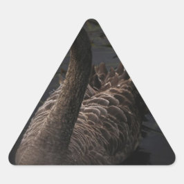 Adesivo Triangular Swan Negro