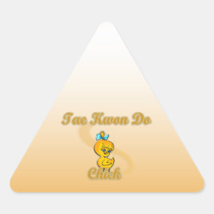 Adesivo Triangular Tae Kwon Do Pintinho