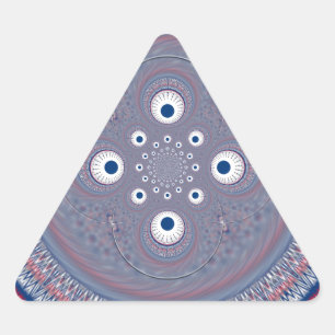 Adesivo Triangular Tenha um belo dia