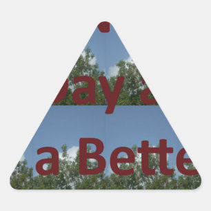 Adesivo Triangular Tenha um bom dia.png