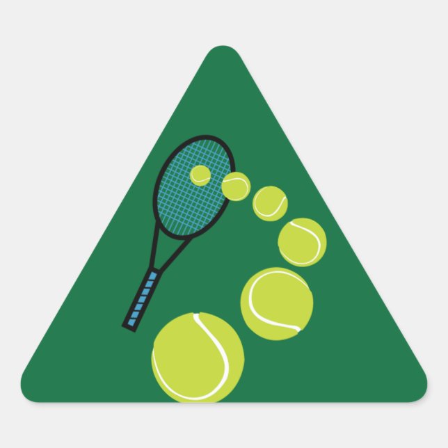 Adesivo Triangular Tênis FAN SLICE SERVE (Frente)