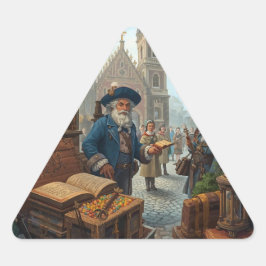 Adesivo Triangular The Scholar’s Market
