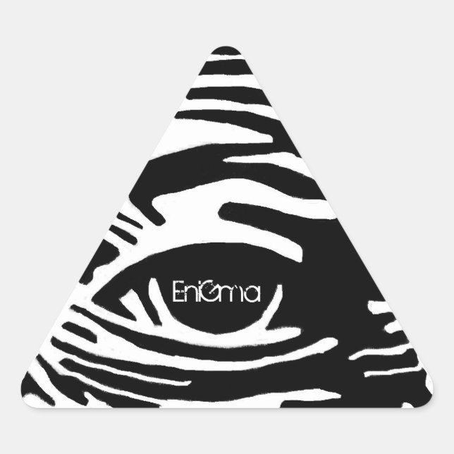 Adesivo Triangular Todos vendo (Frente)