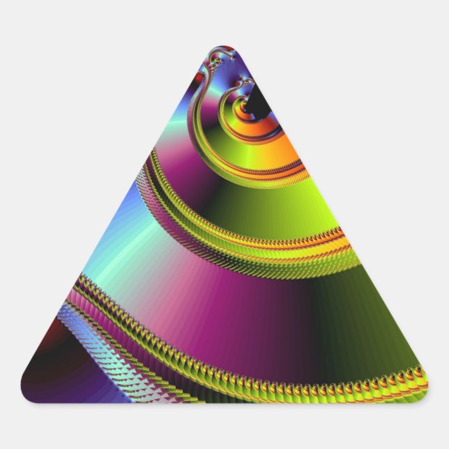 Adesivo Triangular Uma Simples Torção do Destino (Frente)