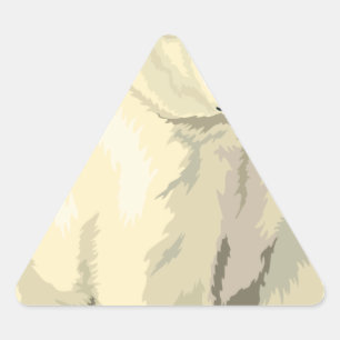 Adesivo Triangular Urso Polar do fofinho