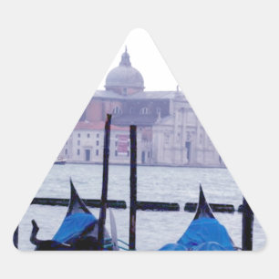 Adesivo Triangular Veneza Itália Viagem