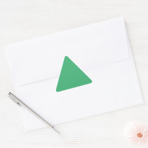 Adesivo Triangular Verde marinho
