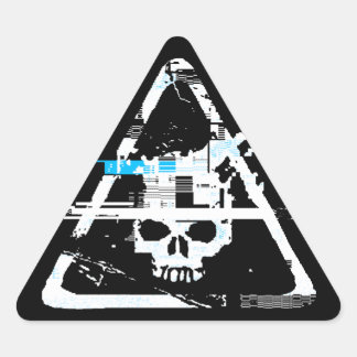 Adesivo Triangular Vinheta DGIstorted