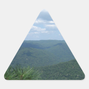 Adesivo Triangular Vista grande