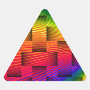 Adesivo Triangular Voos de Amor_