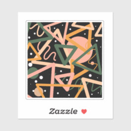 Adesivo Triângulo E Círculos