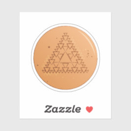 Adesivo Triângulo Múltiplo do Sticker Game