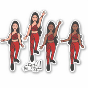 Adesivo Triângulo Spark Double Ruby