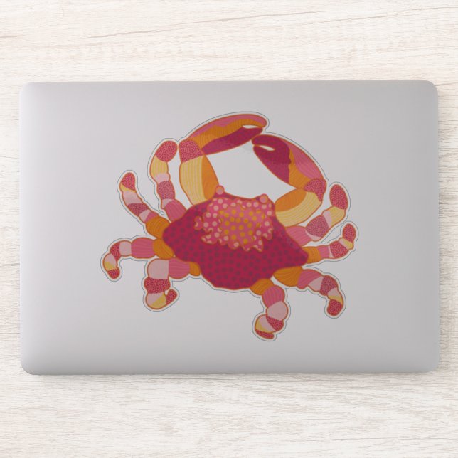 Adesivo Tribal Marking Crab Sticker (Computador)