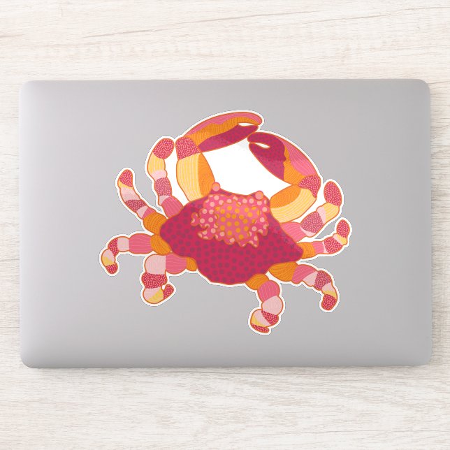 Adesivo Tribal Marking Crab Sticker (Computador)