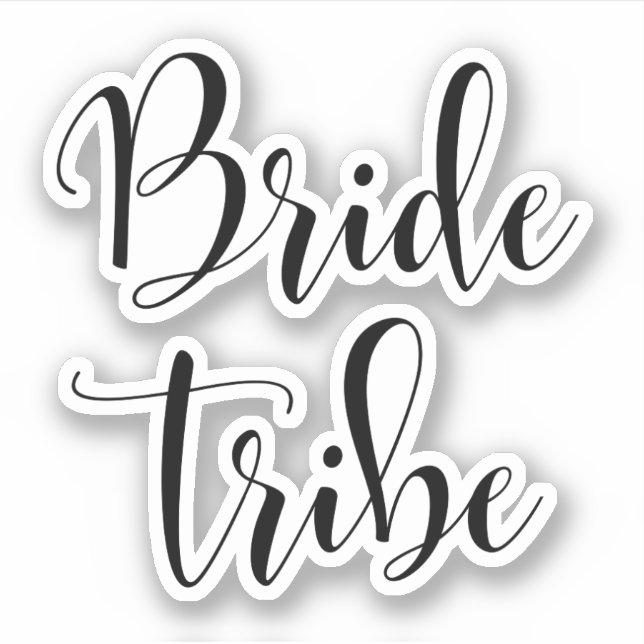 Adesivo Tribo Elegante Bride (Frente)