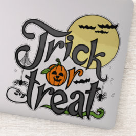 Adesivo trick or treat  | Halloween design