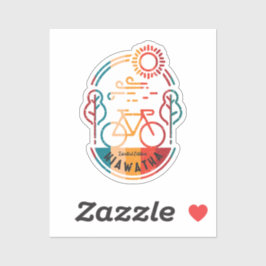 Adesivo Trilha de Bike Hiawatha.