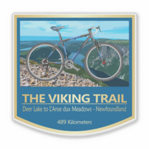 Adesivo Trilha de Viking (bicicleta2)
