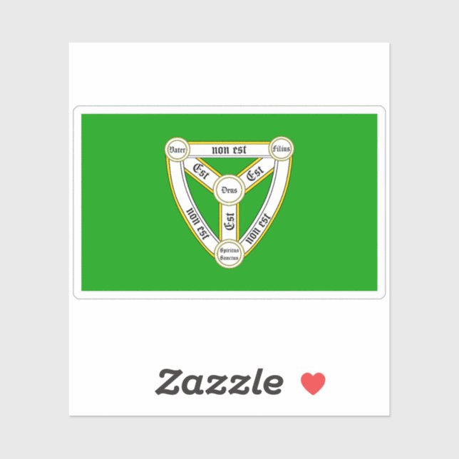 Adesivo Trinity flag (Folha)