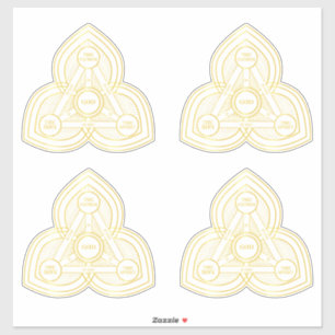 Adesivo Trinity The Padre, O Filho E O Espírito Santo