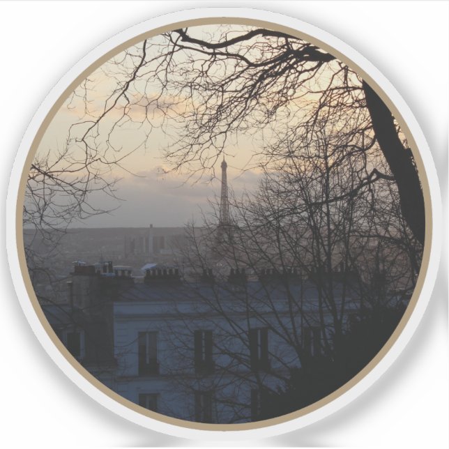 Adesivo Tristeza Parisiense - v2 (Frente)