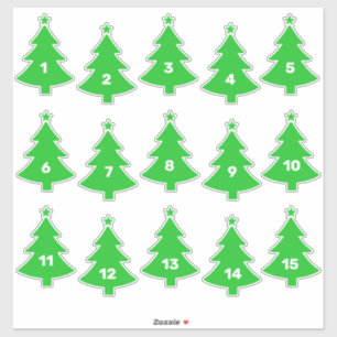 Adesivo Troca de presentes de elefante branco da árvore de