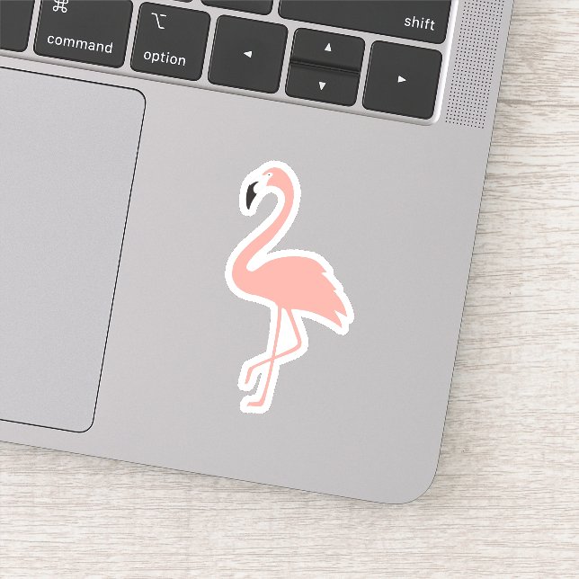 Adesivo Tropical Flamingo Cute (Detalhe)