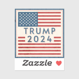 Adesivo Trump 2024