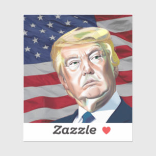 Adesivo Trump 45º Presidente dos EUA - Presente