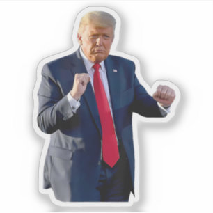 Adesivo Trump Dança Dançando, Trump Engraçado 2024 MAGA