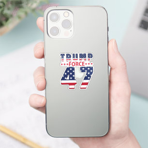 Adesivo Trump Force 47
