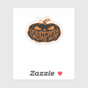 Adesivo Trumpkin Halloween