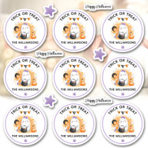 Truque De Halloween Ou Nome De Tratamento