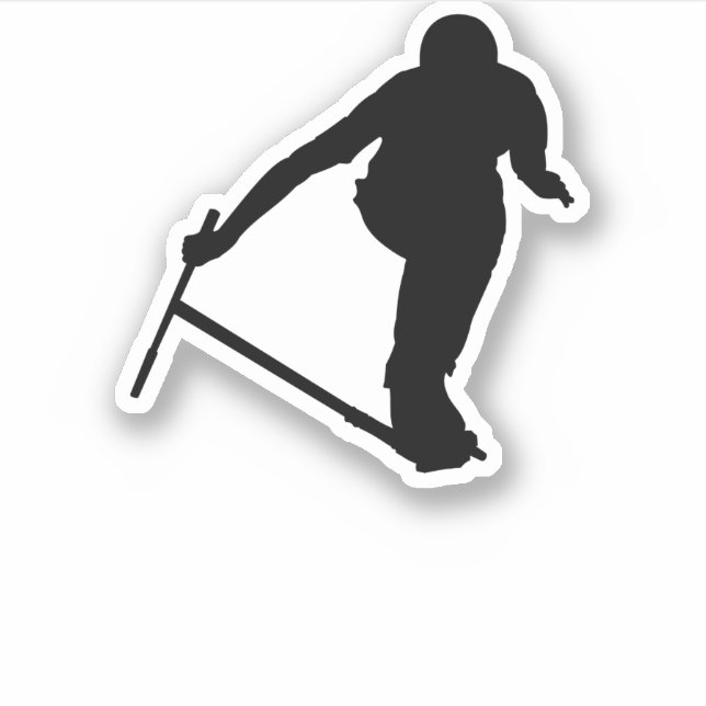 Adesivo Truque de patinete Stunt Bartwist (Frente)