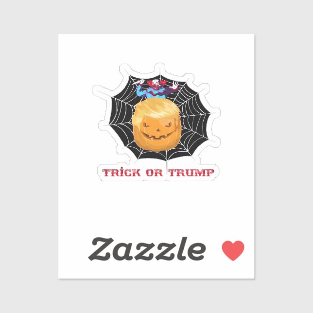 Adesivo Truque Ou Palhaço Assustador Do Halloween (Folha)