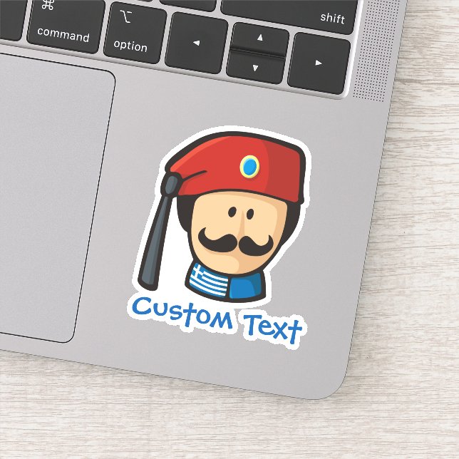 Adesivo Tsolias Head (Detalhe)