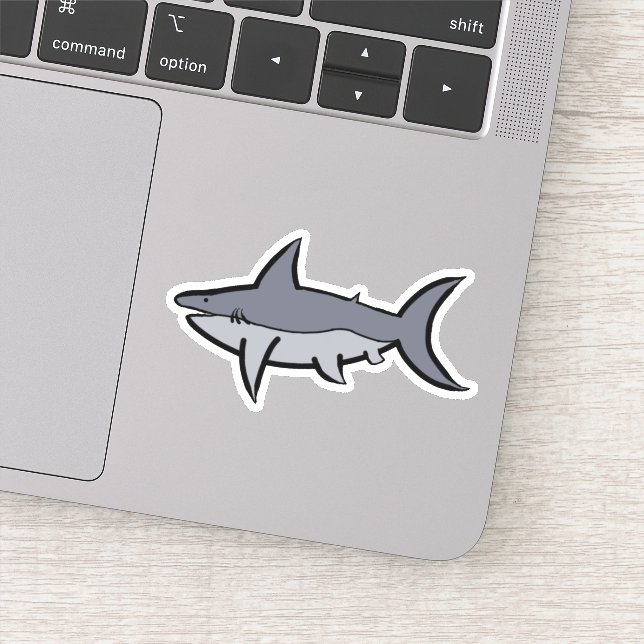 Adesivo Tubarão (Detalhe)