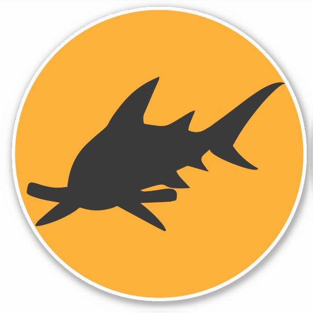 Adesivo Tubarão-martelo (Frente)