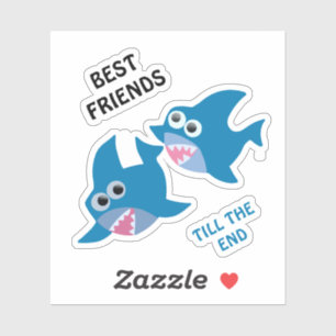 Adesivo Tubarões-bebês