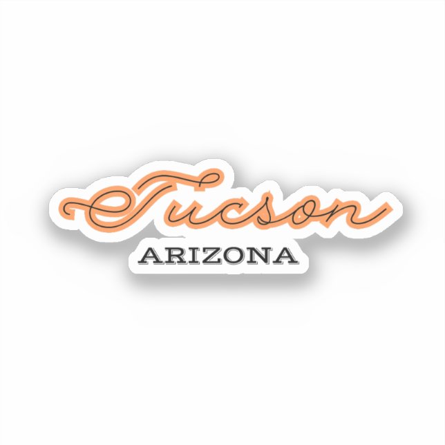 Adesivo Tucson Arizona (Frente)
