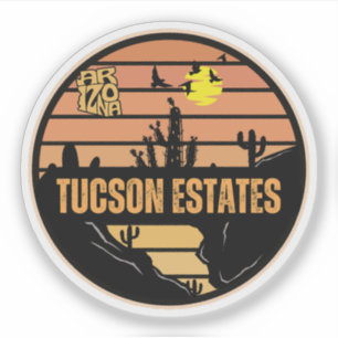 Adesivo Tucson Estates, Arizona