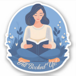 Adesivo "Tudo Reservado!" Leitura do Diário