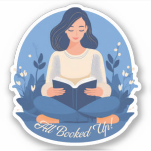 Adesivo "Tudo Reservado!" Leitura do Diário