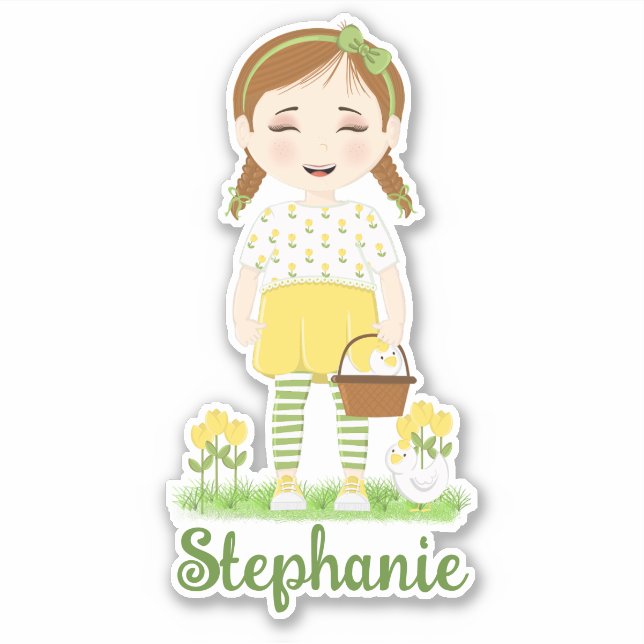 Adesivo Tulip Birthday (Frente)