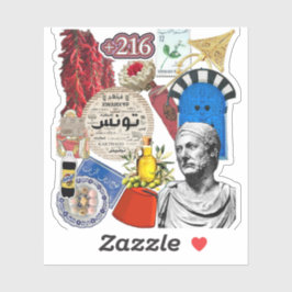 Adesivo Tunisia Design | Cultura e Patrimônio Tunisiano
