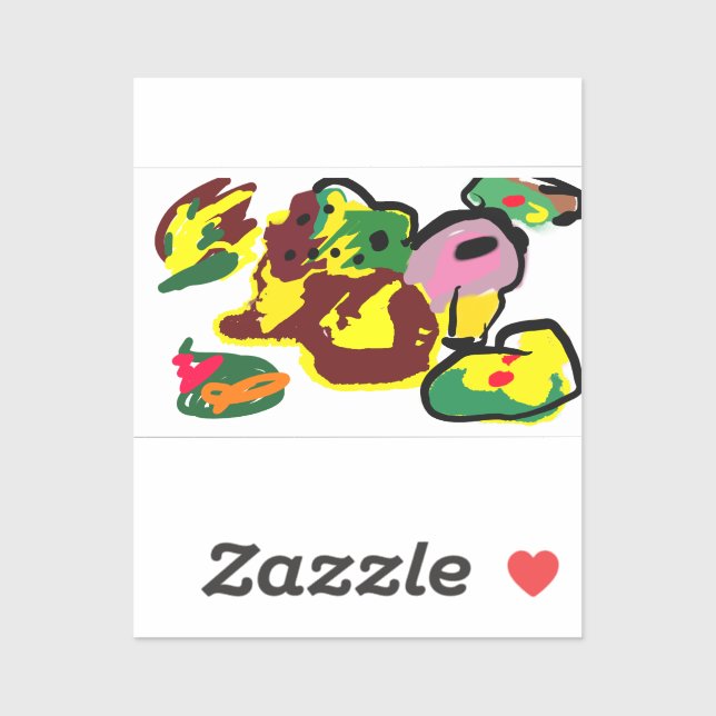 Adesivo Turkey paint  (Folha)