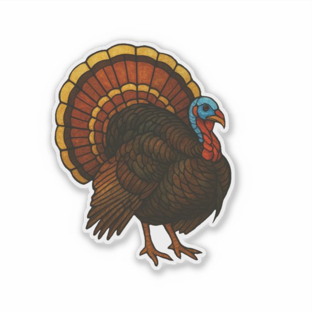 Adesivo Turkey Sticker (Frente)