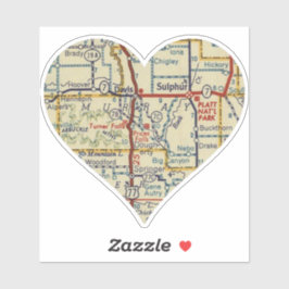 Adesivo Turner Falls Oklahoma