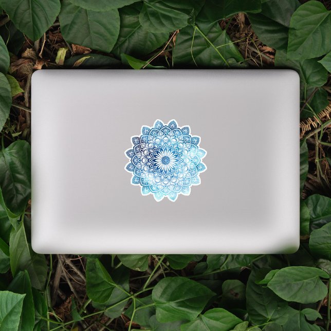 Adesivo Turquoise Blue Mandala (Criador carregado)
